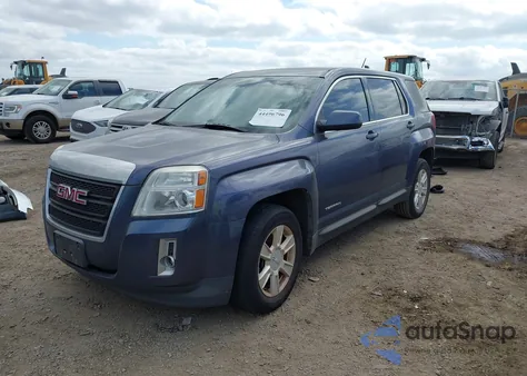2013 GMC Terrain Sle-1 из США, поврежденный, VIN 2GKALMEK1D6282065